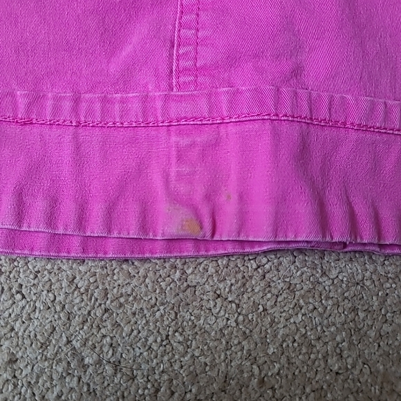RARE Vintage Lisa Frank Pink Rainbow Heart Skort Girls Size 14 - Picture 3 of 10